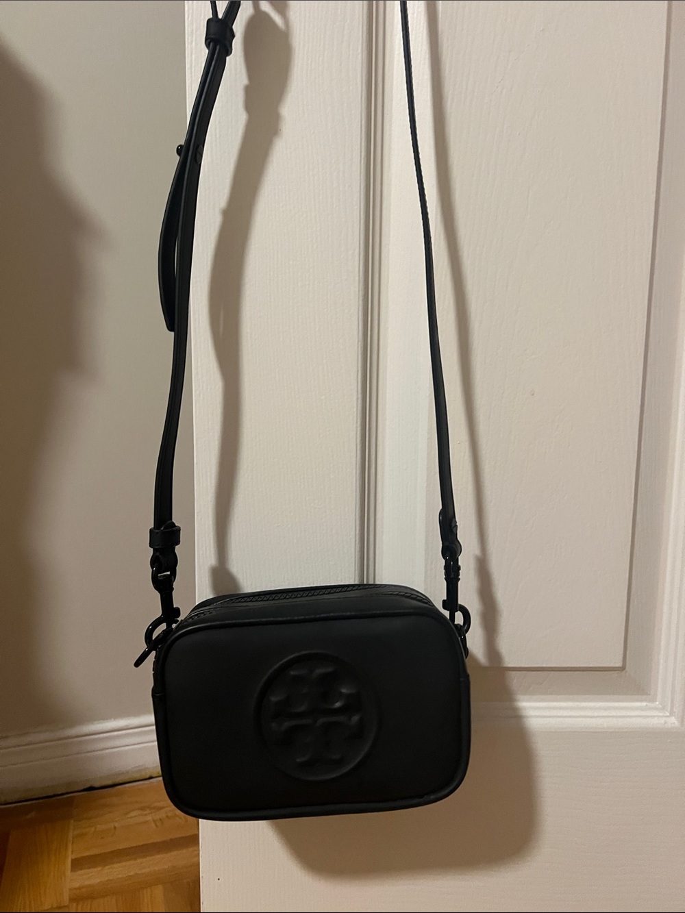 Tory Burch Black matte Perry bombe Crossbody